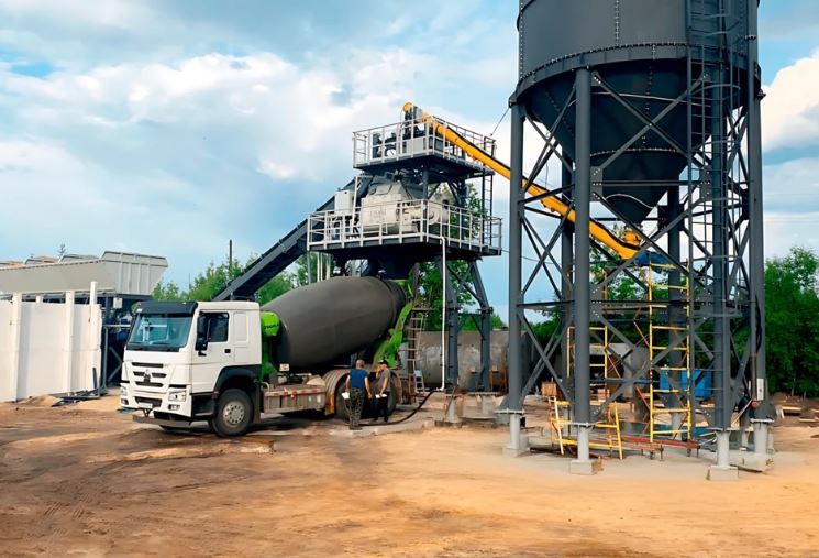 Мини бетонный завод Co-nele от ТензоТехСервис