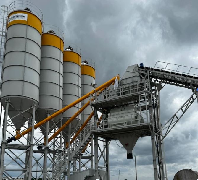 Бетонный завод ТТС.