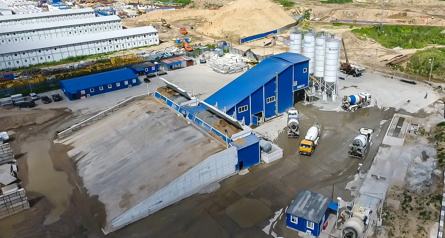 Готовность площадки и монтажа