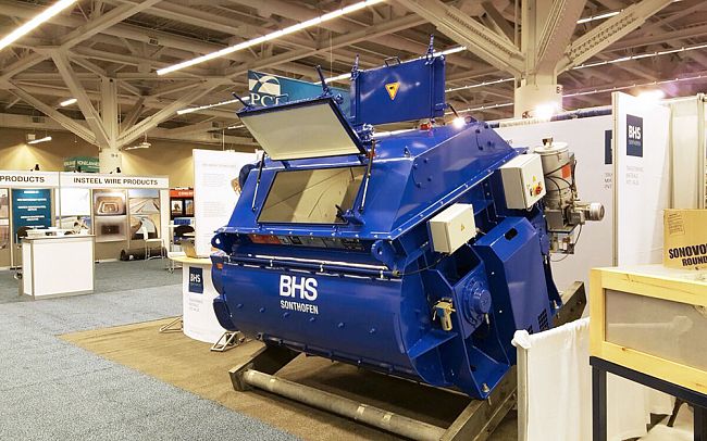 Двухвальный бетоносмеситель BHS - DKX 3.50